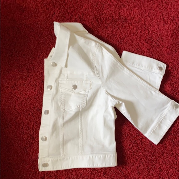 LOFT White Jean Jacket - Picture 2 of 4
